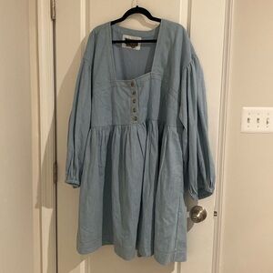 Anthropologie Jean Dress 2X